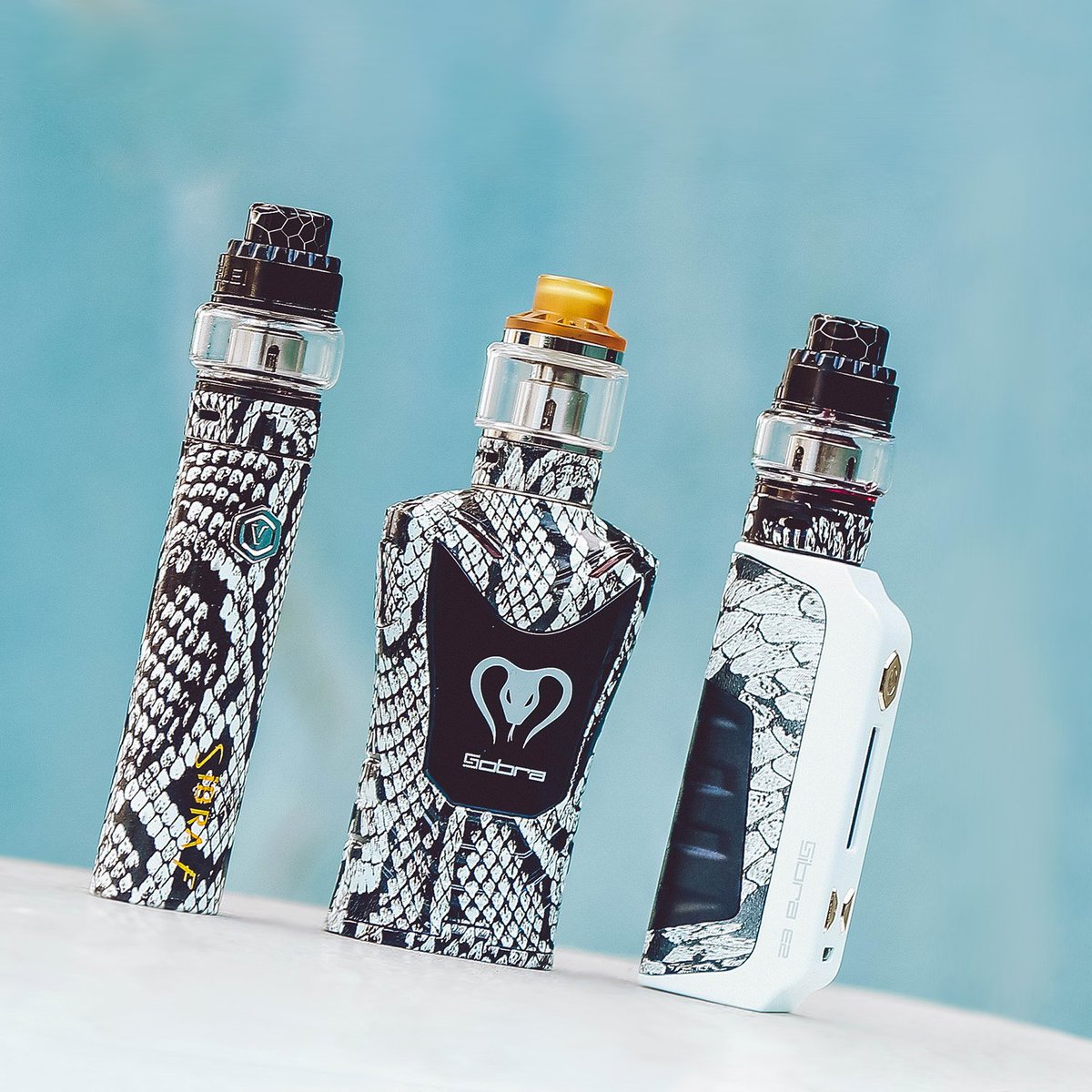 Sobra kit with dual 18650 cells
Sibra E2 kit with single 18650 cell
Sibra F kit with built-in battery

Which kit is your love?