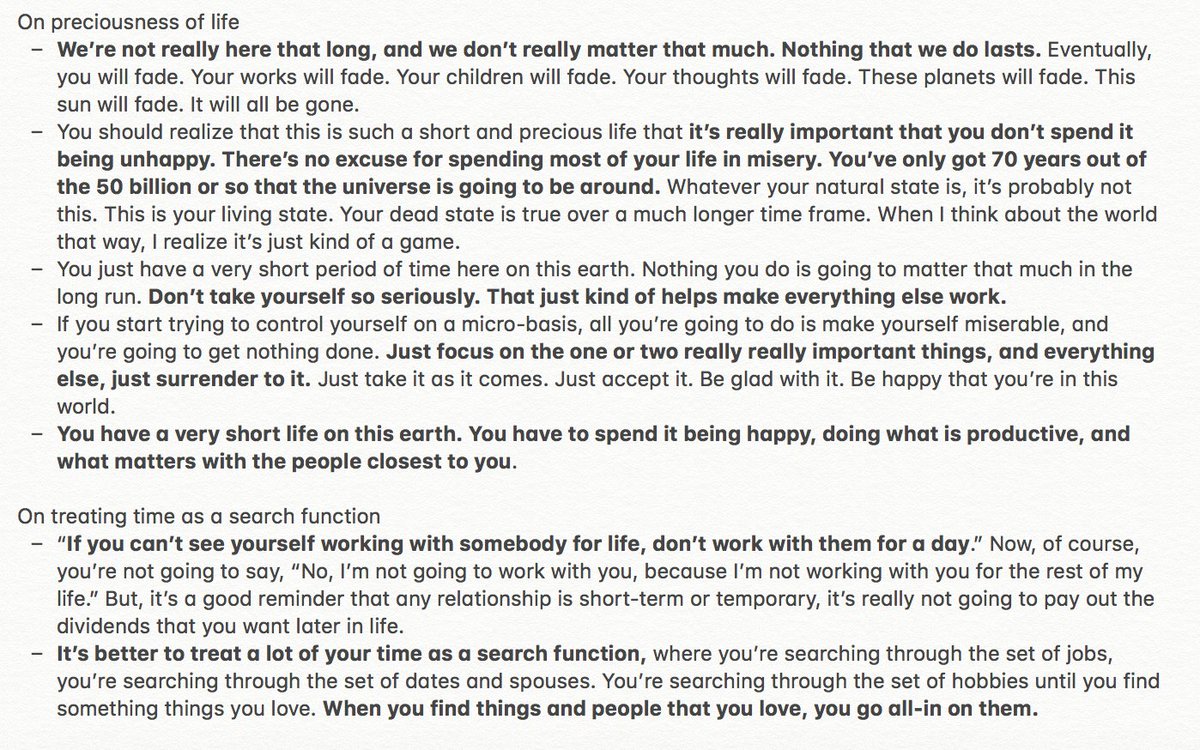 nujabrol's tweet image. The @Naval Q&amp;amp;A on the @tferriss show was an enlightening experience. 

My favs:
- How future of work will look and how to prep
- What drives happiness
- How precious life is and to not take yourself so seriously
- Why to treat your time as a search function

Notes 👇🏽