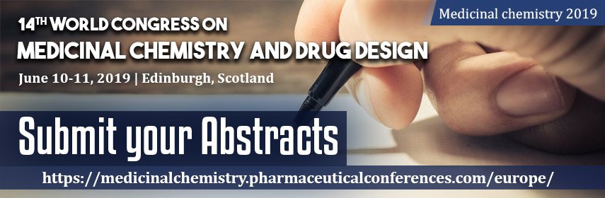 medicinalchemi1's tweet photo. 14th World Congress on #MedicinalChemistry and #DrugDesign
Submit your abstract:
https://t.co/B6vTAGdx3K
#AnticancerAgents #MedicinalChemistry #MedicinalBiochemistry 
@mccropenaccess @DDWJournal @Pharma2k19 @FrontPharmacol @Clin_Tox https://t.co/JtdkmTaTMY