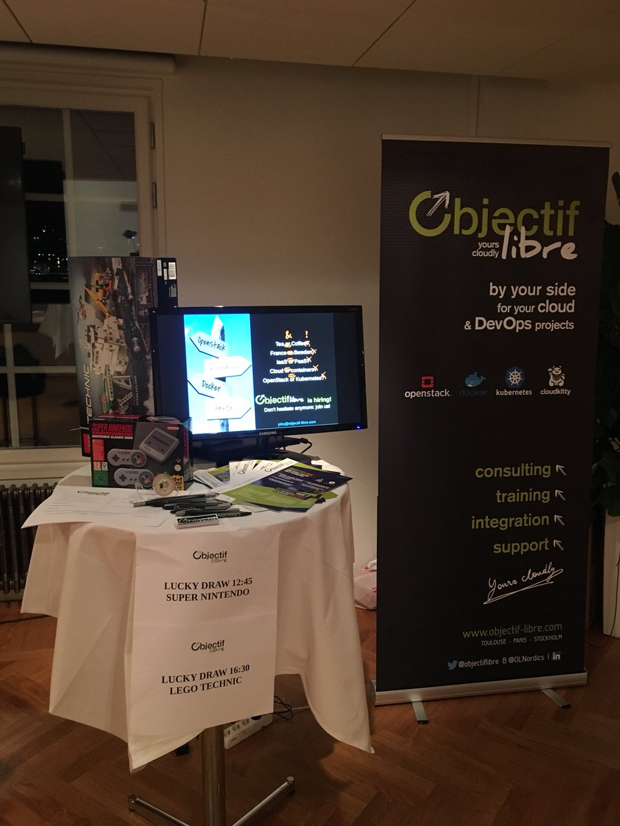 OLNordics's tweet photo. Come and meet us at the OpenStack Days Nordic - booth number 4. We talk about Cloud, DevOps and Cloudkitty !
#OSDN2018 https://t.co/3Z5ik7299Y