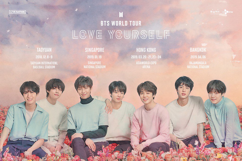 Love Yourself Taiwan (<a href="/LiveNationTW/">Live Nation Taiwan</a>)
🔗Day 1: usbtsarmy.com/schedule-2/201…
🔗Day 2: usbtsarmy.com/schedule-2/201…

Love Yourself Singapore (<a href="/livenationsg/">Live Nation SG</a> / <a href="/OneProductionSG/">ONE Production</a>)
🔗usbtsarmy.com/schedule-2/201…

#BTS #BTSWORLDTOUR <a href="/BTS_twt/">방탄소년단</a> #PCAs #TheGroup #방탄소년단
