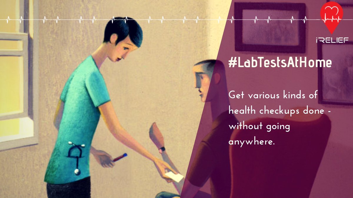 iReliefServices's tweet photo. Get a comprehensive health checkup from the comfort of your living room. https://t.co/UReEqGMiKK
#LabTestsatHome #HomeHealthServices #homecare #BodyCheckup https://t.co/2PnQdbooJa