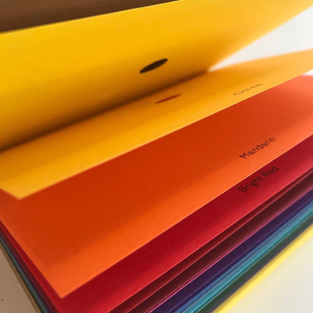 GFSmithpapers's tweet image. The new #ColourBookMini! All 51 shades, 25 embossings and 8 weights of Colorplan have been squeezed into this pocket sized promo! 📷 by @GGPrintLondon.