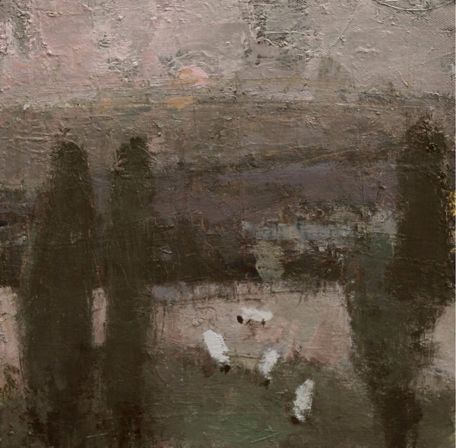 Frozen Fields, Yorkshire Moors. 
16”x16”
Oil on canvas
Extract from book Robert E. Wells In Perspective- amazon.co.uk/Robert-E-Wells…