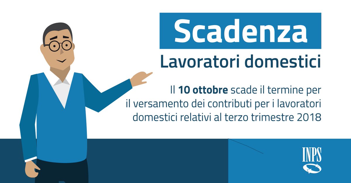 #inpsinforma #deadline #lavoratoridomestici 
bit.ly/2QAM8eb