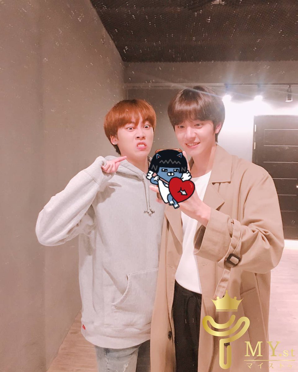 5MY_st's tweet photo. 【W's】
ㅋㅋㅋㅋㅋㅋ
2shot撮影会😊

 #MYst
#마이스트 https://t.co/wWngkqvjYa