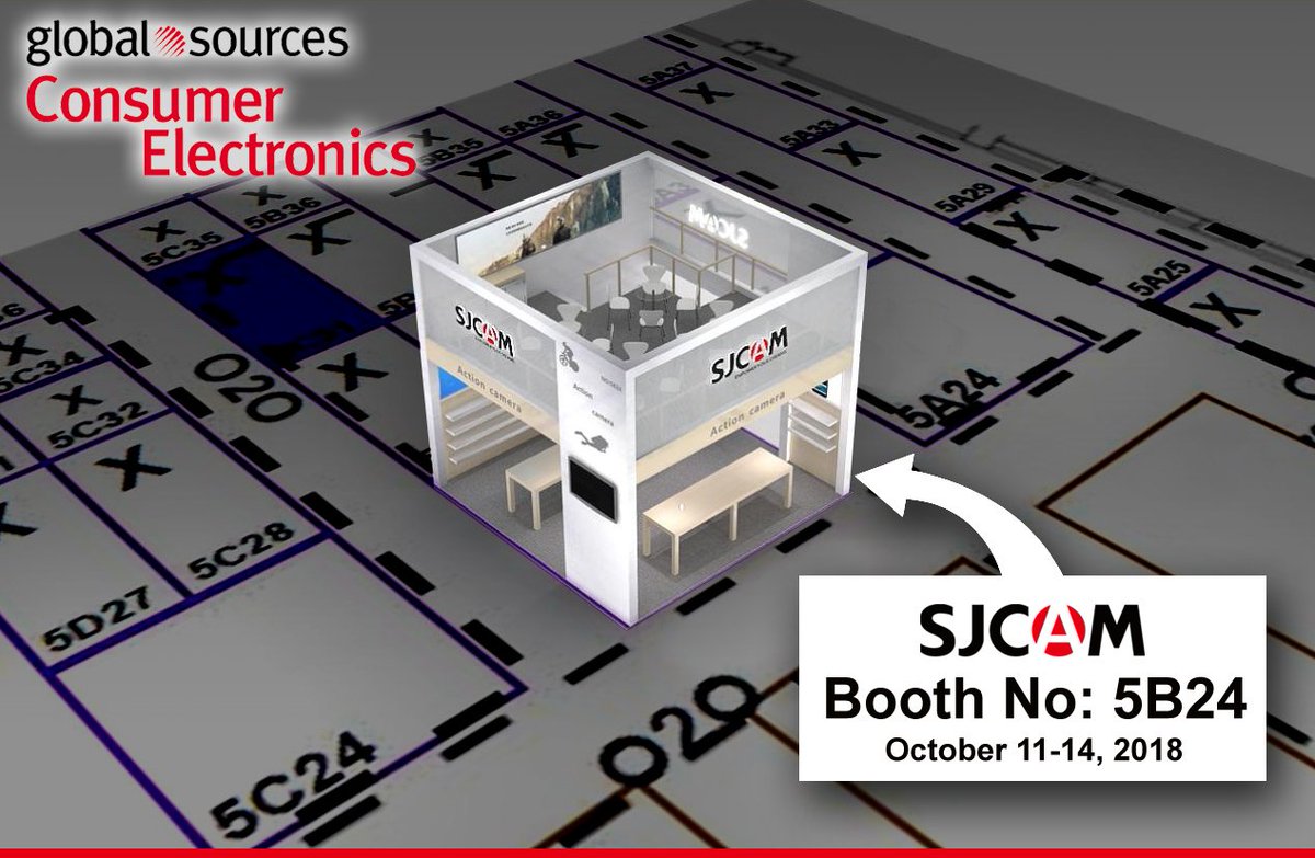 SJCAM_Official's tweet photo. The Global Sources Consumer Electronics show at the AsiaWorld-Expo HongKong happens tomorrow! Meet the SJCAM family of cameras and the latest SJCAM SJ Gimbal 2. See you there!
#SJCAMevents #globalsourcesconsumerelectronics #SJGimbal2 #hongkong #electronicsshow #sjcamrevolution https://t.co/L56fPrPqD8