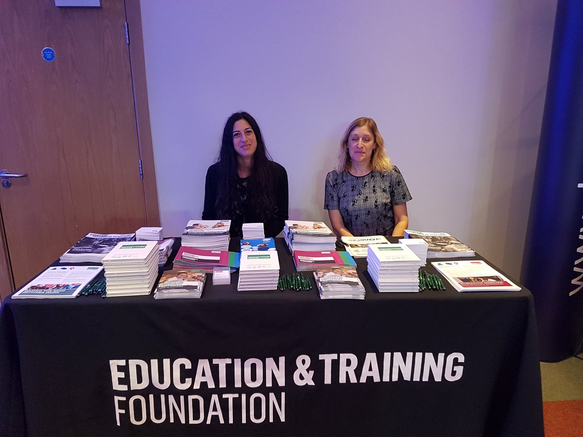 All ready to talk to you at the Apprenticeships4England conference. Do come and see us - we have lovely notebooks as well as high quality CPD #app4eng
