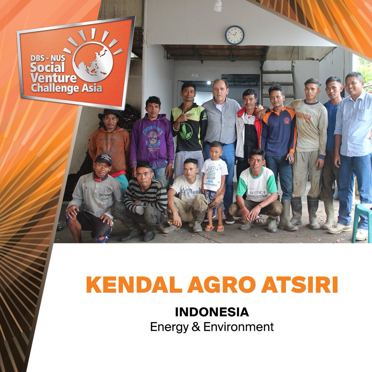 #Countdown to the #SVCAsia 2018 finale~ #SocEnt #7: Kendal Agro Atsiri distills #essentialoils and sells it via #B2B and #B2C channels. Their production uses an eco-friendly #wastemanagement system, and helps rural villagers to increase their income as #cloves leaves collectors.