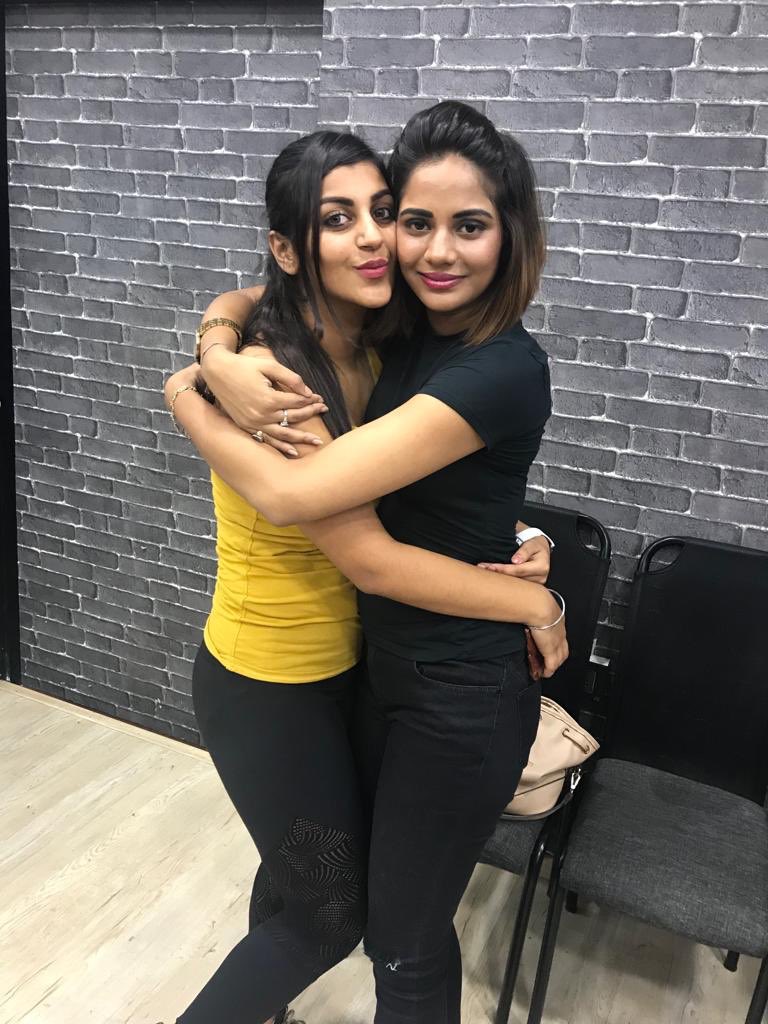 filmifriday's tweet photo. . #YashikaAannand &amp; #Aishwaryadutta https://t.co/y0Rt0Vyx8k