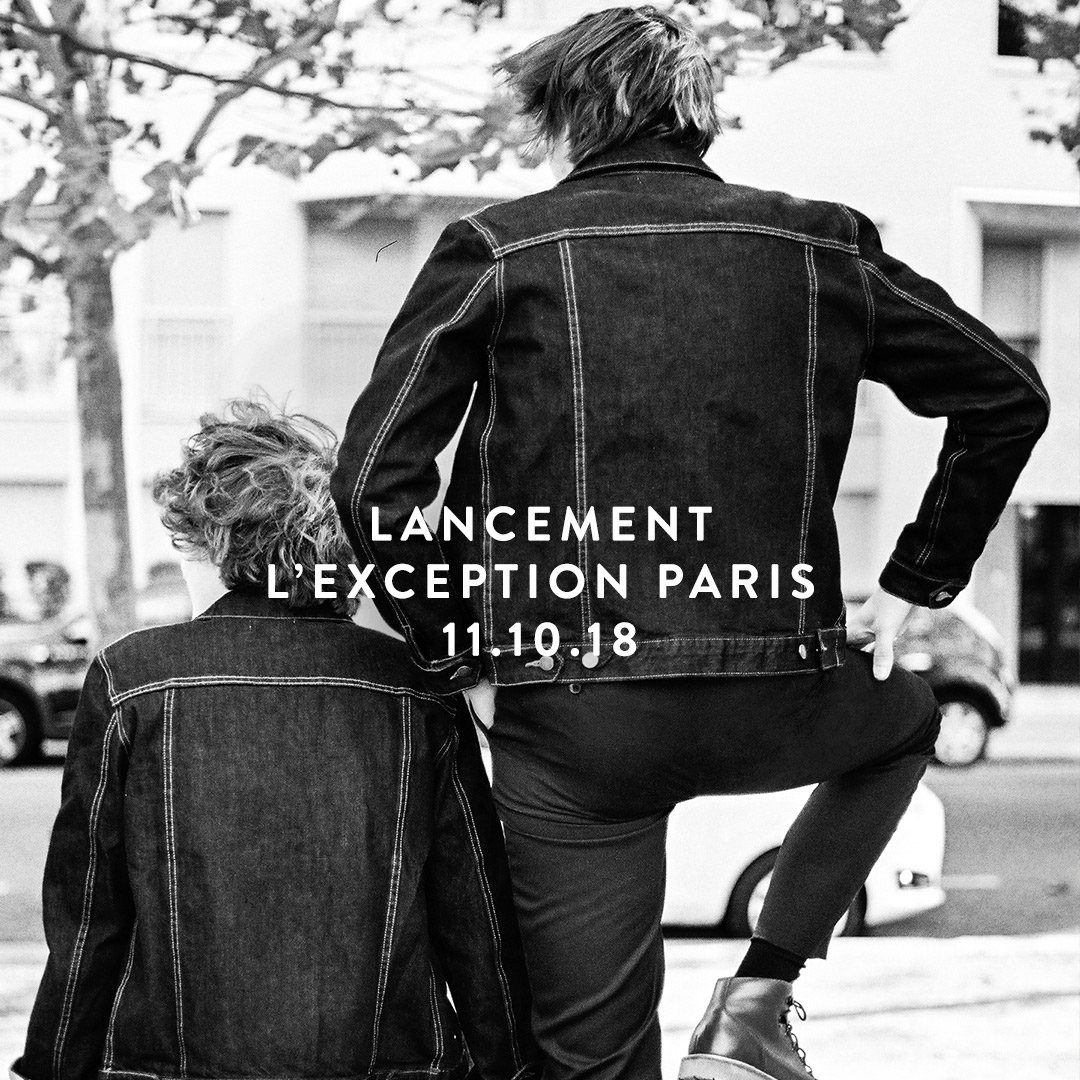 C'est aujourd'hui le grand jour de lancement de la marque L'Exception Paris ! 
> bit.ly/lexceptionparis