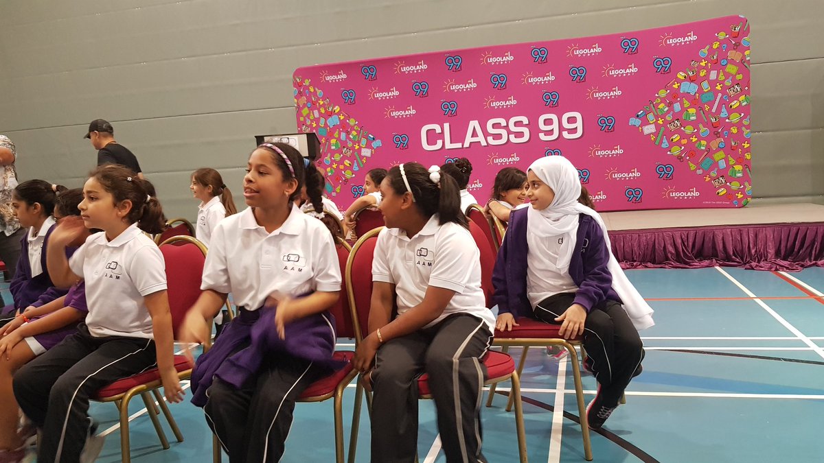 AAGDubaiSchool's tweet image. Class 99 team from AlArabiyyah 99 radio station in cooperation with Legoland visited AAM 
The girls had a blast!

@alarabiya99fm 
@legolanddubai 

#BeHappyBeAAM #inspiringyoungminds #class99