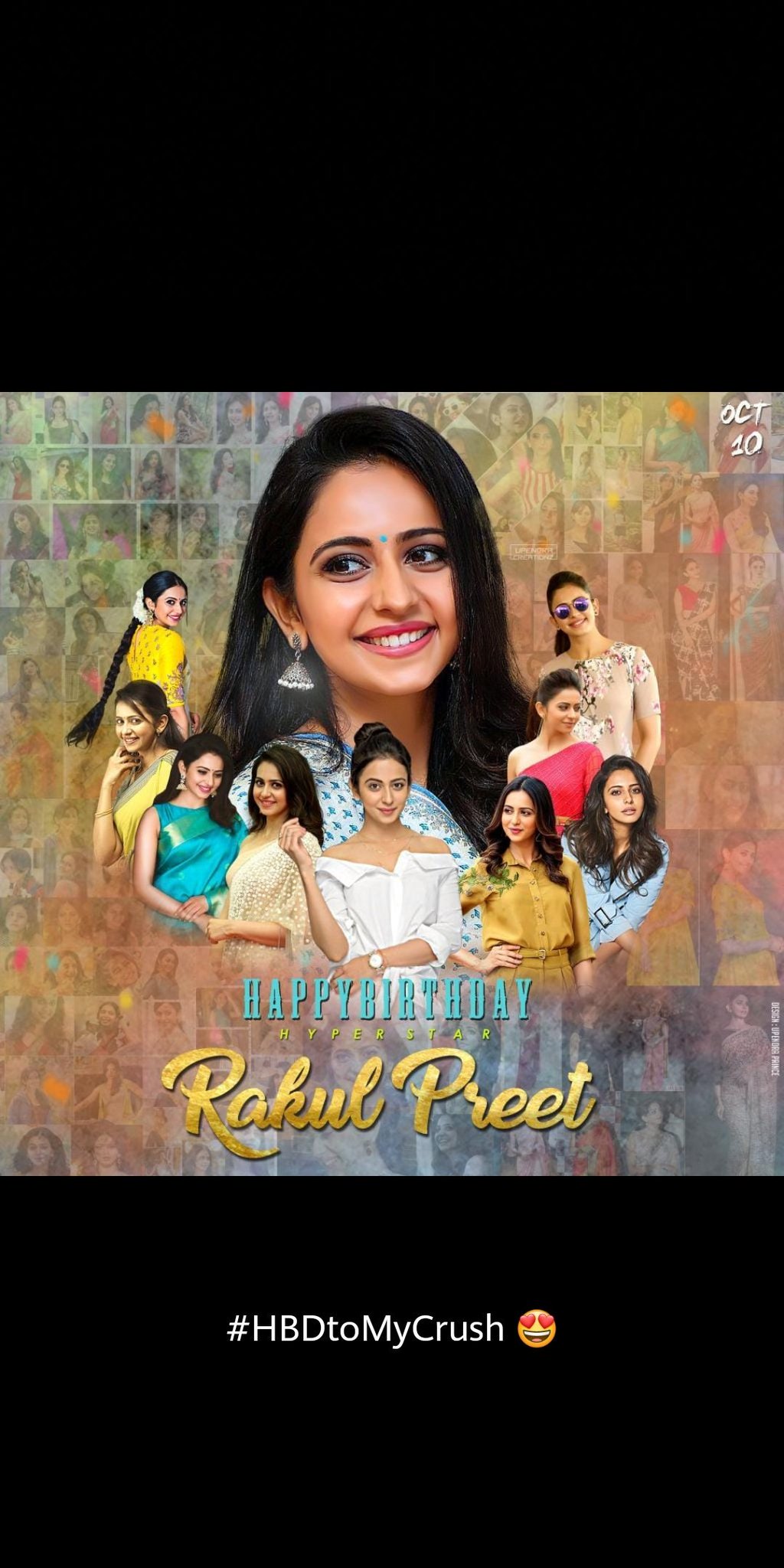   Happy birthday my fav actress Rakul Preet Singh 