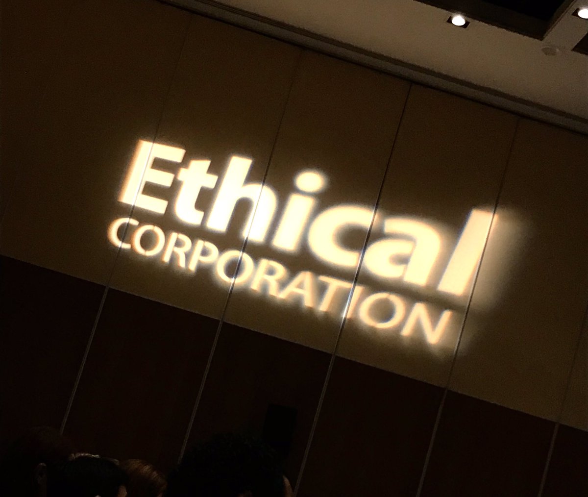 I’m at  @Ethical_Corp summit on #Sustainabilityreporting today. 
Susan Beverly from Abbott opened the day getting back to basics: 
‘Reporting is an opportunity for business to define their narrative and approach to sustainability’. Own the conversation. #SRCEU