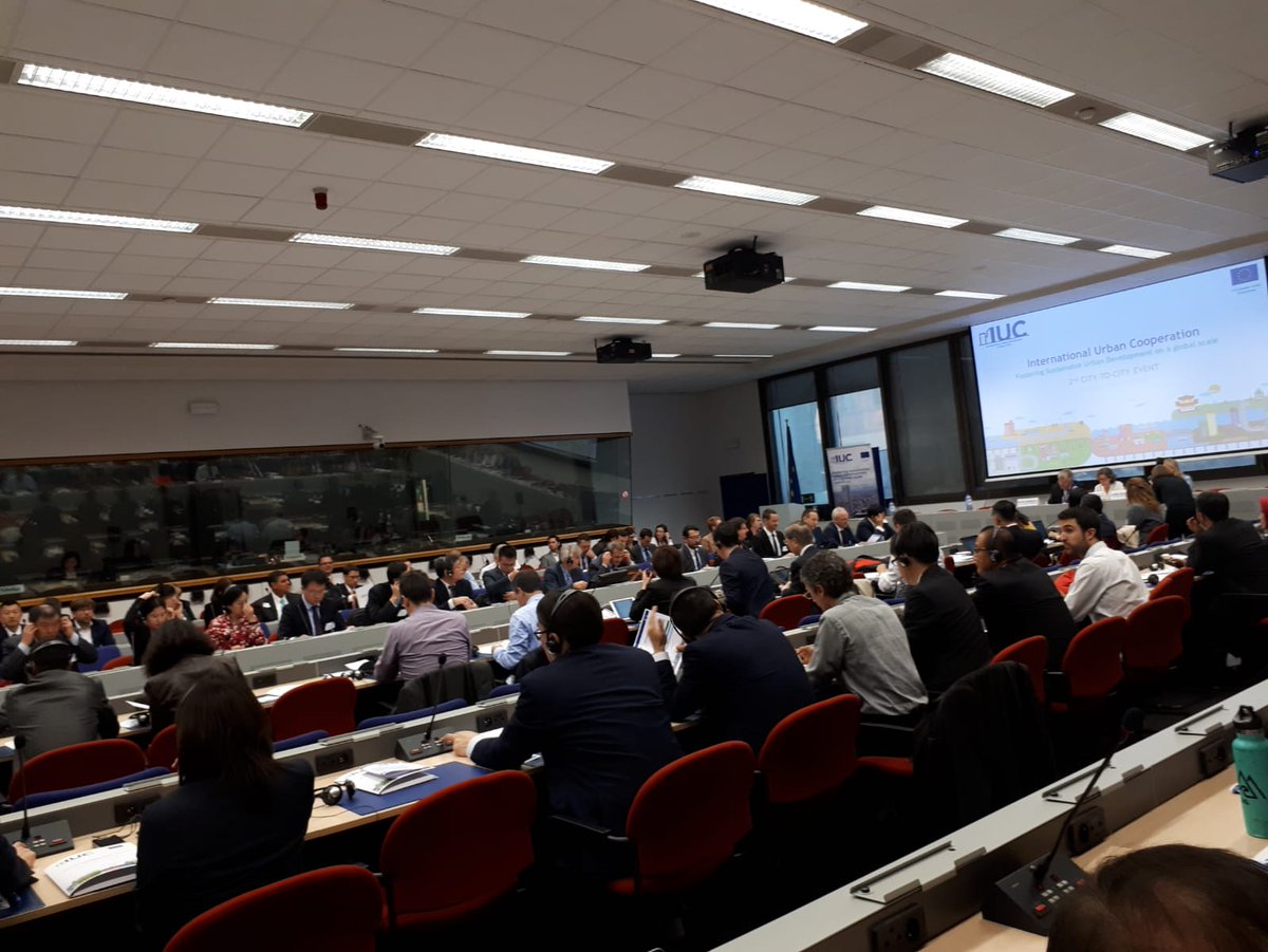 #IUCBrussels2018 Today, Surat and Rotterdam meet again in Brussels to showcase the collaboration to other cities and to exchange best practices. Very inspiring! Thanks for facilitating @IUC_EU