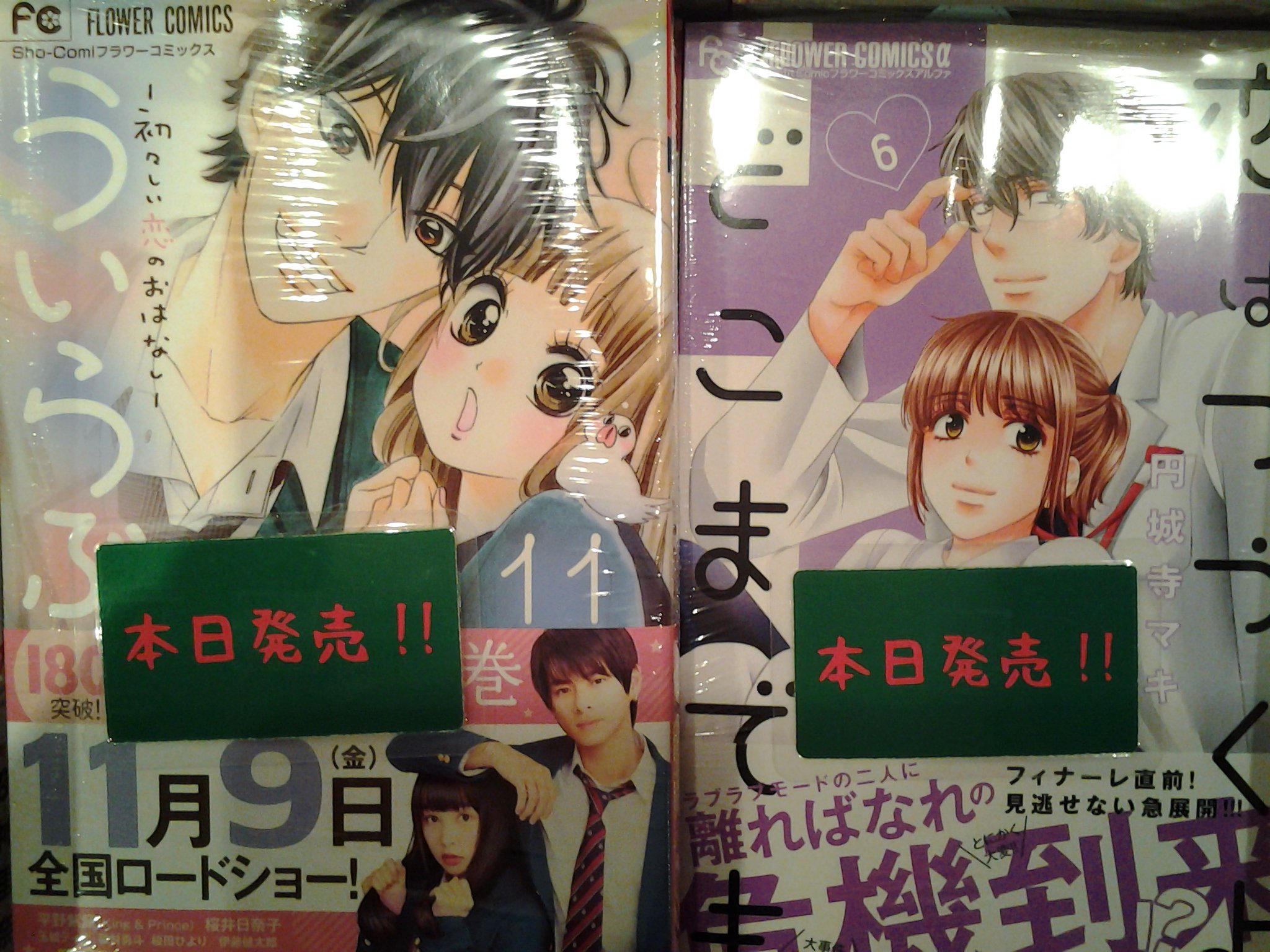 ট ইট র 今野書店コミック店 コミック新刊 ういらぶ 初々しい恋のおはなし 巻 恋はつづくよどこまでも 巻 男子 飼います 巻 あきれるほど君だけで 巻 あきら先生は誰にも言えない 巻 T Co Nefgqvqu6e ট ইট র