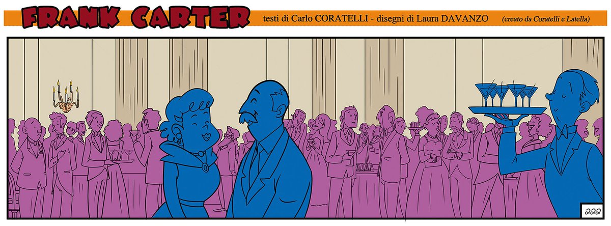 La striscia 222 di Frank Carter è una bellissima splash page alla Casa Bianca realizzata da Laura Davanzo. <a href="/FumodiChina/">Fumo di China</a> <a href="/miki_moz/">Moz O'Clock - retromania e nerd</a> <a href="/ChiacchierAzion/">Chiacchierazioni</a> <a href="/Il_Nerdastro/">Il Nerdastro</a> <a href="/sbamcomics/">Sbam! Comics</a> <a href="/LaDonnaFumetto/">La Donna Fumetto</a> <a href="/gocomics/">GoComics</a> <a href="/GiornalePop/">GIORNALE POP</a> @libreriaragazzi <a href="/fuminofumetto/">Fumi?No,fumetto</a> <a href="/PelizzaFabrizio/">Fabrizio Pelizza</a>