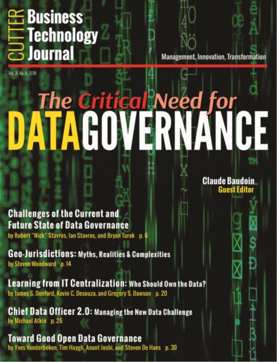 Kevin Desouza (@kevdesouza) on Twitter photo new paper w/@JamesSDenford and <a href="/GregDawsonPhD/">Gregory Dawson</a> on data governance strategies for digital transformation in #CutterBusinessTechJournal cutter.com/article/learni… | <a href="/cuttertweets/">Cutter Consortium, an Arthur D. Little community</a> <a href="/QUTBusiness/">QUT Business School</a> <a href="/WPCareySchool/">W. P. Carey School</a> @RMC_Canada_CMR | #tech #data #digitaltransformation #analytics #security new paper w/@JamesSDenford and <a href="/GregDawsonPhD/">Gregory Dawson</a> on data governance strategies for digital transformation in #CutterBusinessTechJournal cutter.com/article/learni… | <a href="/cuttertweets/">Cutter Consortium, an Arthur D. Little community</a> <a href="/QUTBusiness/">QUT Business School</a> <a href="/WPCareySchool/">W. P. Carey School</a> @RMC_Canada_CMR | #tech #data #digitaltransformation #analytics #security