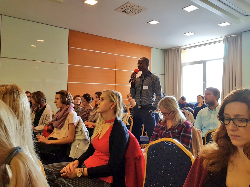 AnaLuciaOlivos's tweet photo. We continue with Forum, with Helge Lunde from @ICORN_ORG, David Beraha from Municipality of Vienna, Integration and Diversity #ForumIntegration #bratislava https://t.co/8QVI6Y82dq