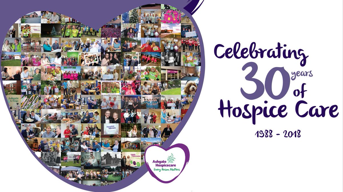 Ashgate_Hospice's tweet photo. It's our 30th birthday today! 🎈💕

It's amazing to think that it's been 30 years since our first patients were admitted in October 1988. Thank you to everyone who has supported us over the last 30 years and here's to the next 30! #AshgateIs30 🎉 https://t.co/dY0YKf0C4F