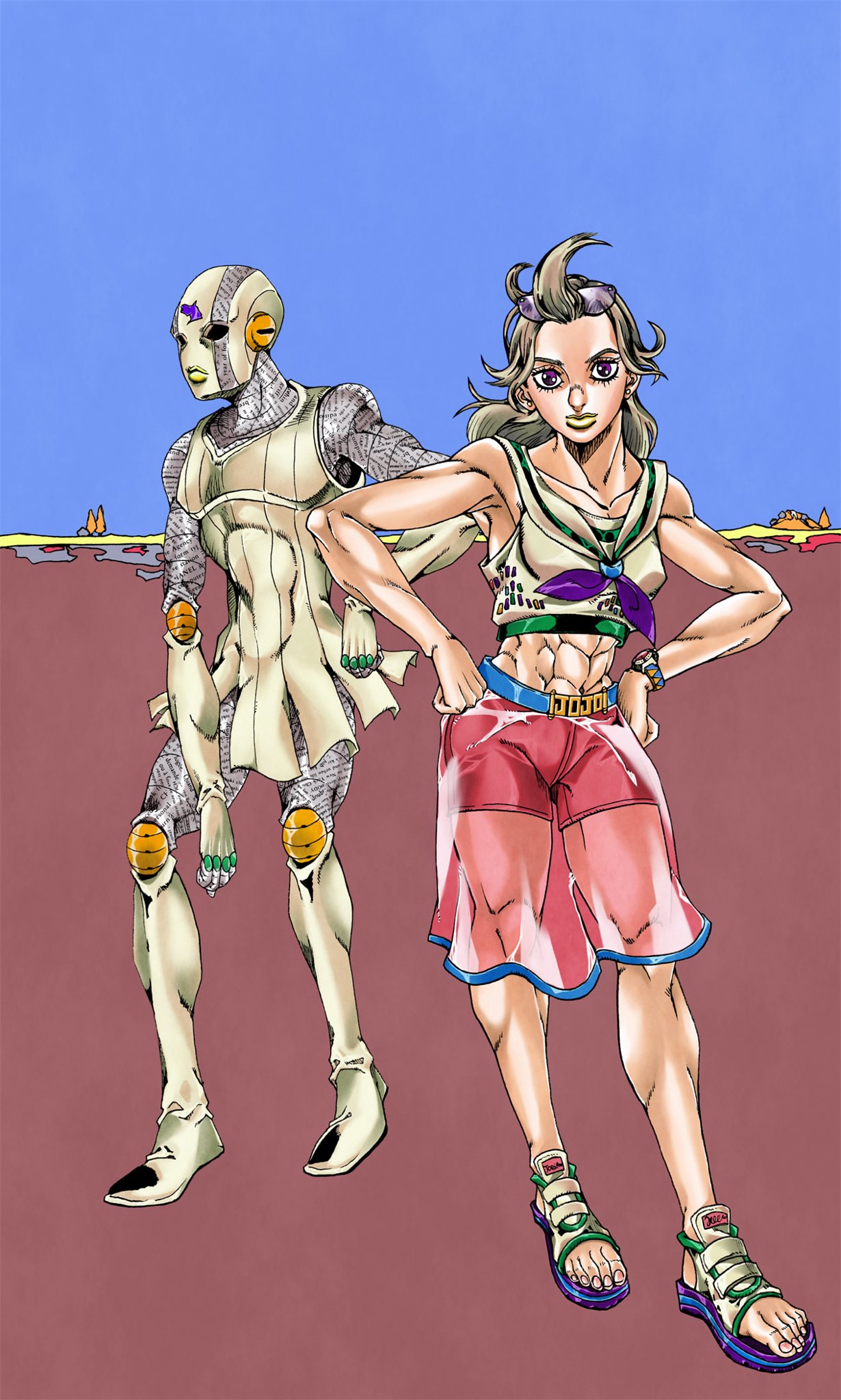 皿田 Skeb再開中 静ジョ 静 ジョースターの奇妙な日常 Shizuka Joestar ジョジョ展 冒険の波紋 裏切り者は常にいる に合掌