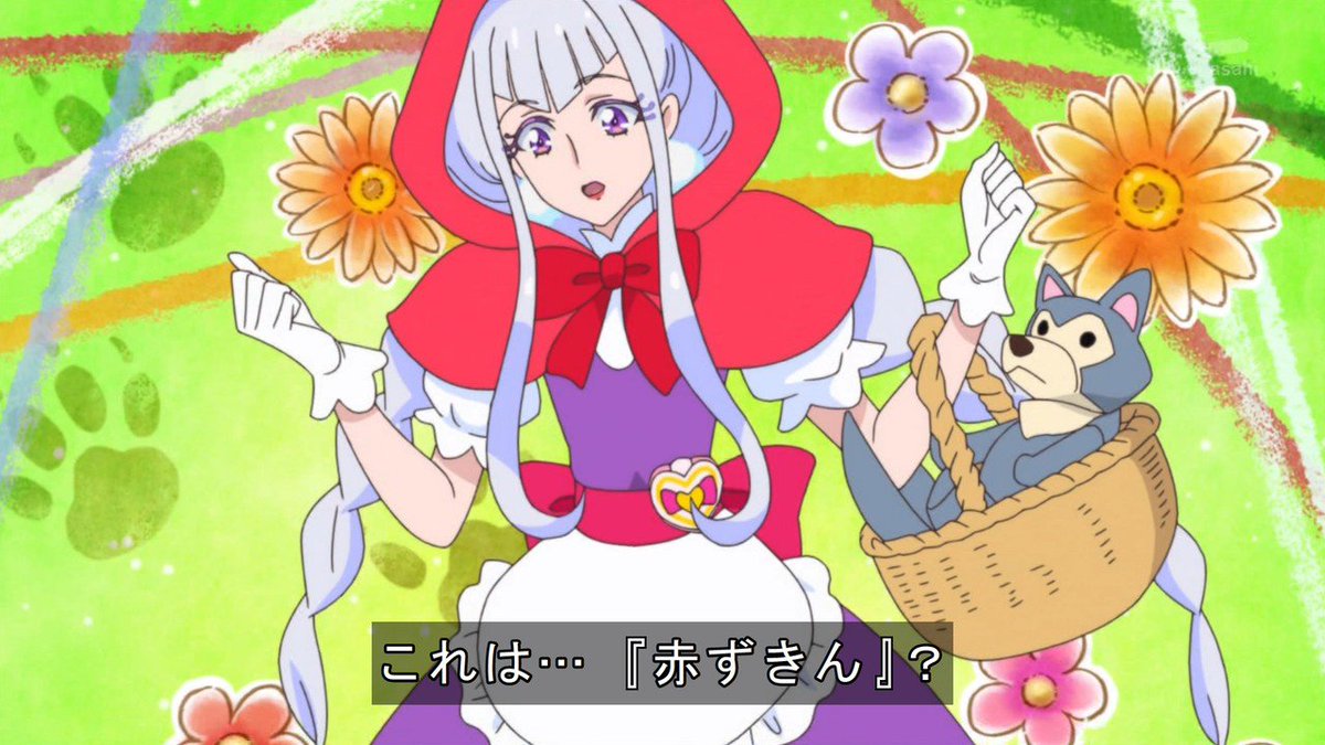 O Xrhsths 蒼いイノベイド Sto Twitter もう今更なんだけど この前のキュアアムールが赤ずきんの格好ってある意味声優ネタなんだよなw Precure キュアアムール おとぎ銃士赤ずきん 田村ゆかり 声優ネタ 声優無法地帯