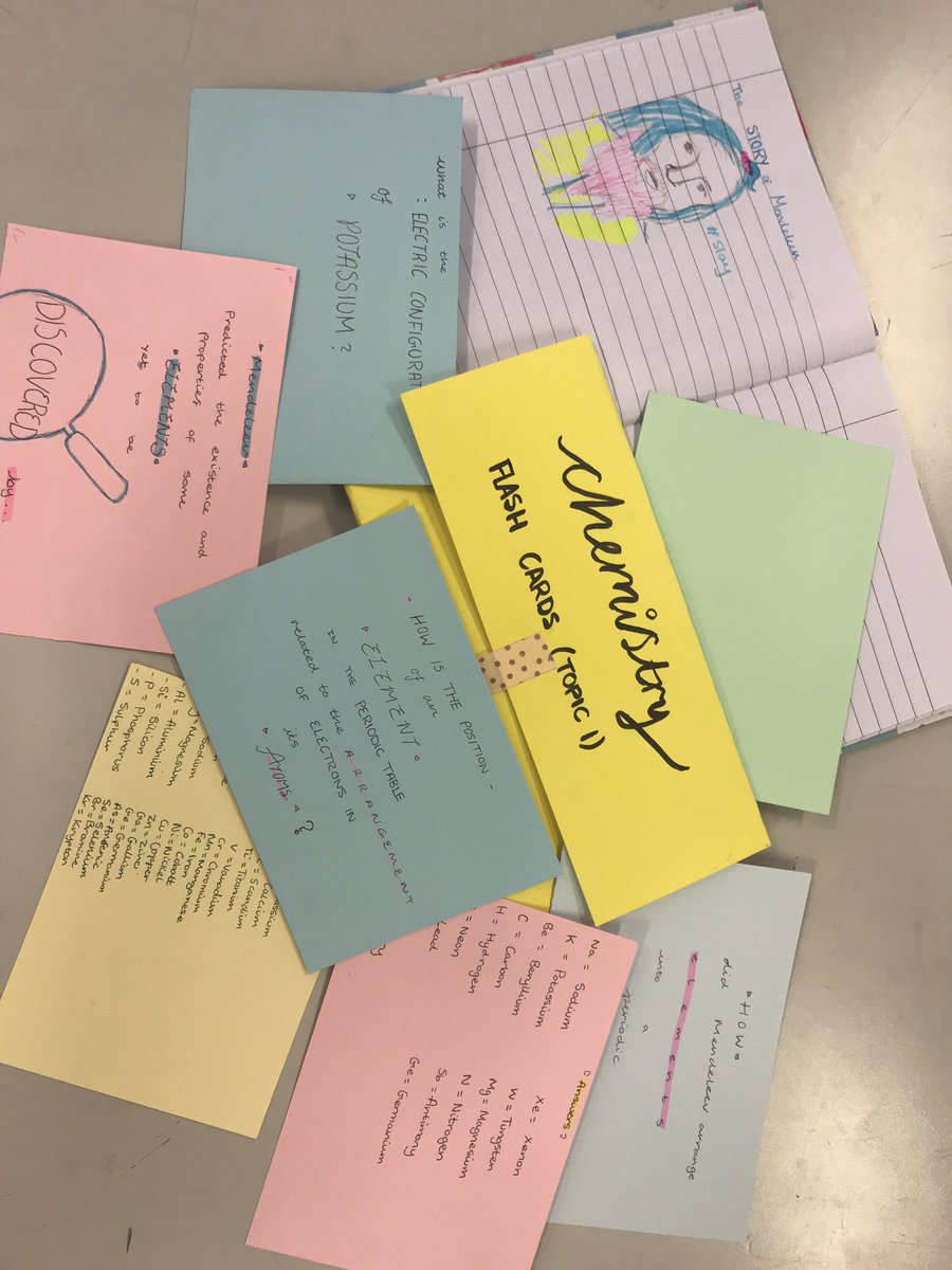 PassmoresSci's tweet image. Some work this morning with year 9 triple science! Creating effective revision materials for exam prep! 👩🏼‍🔬🔬⚗️#year9 #chemistry #topic1