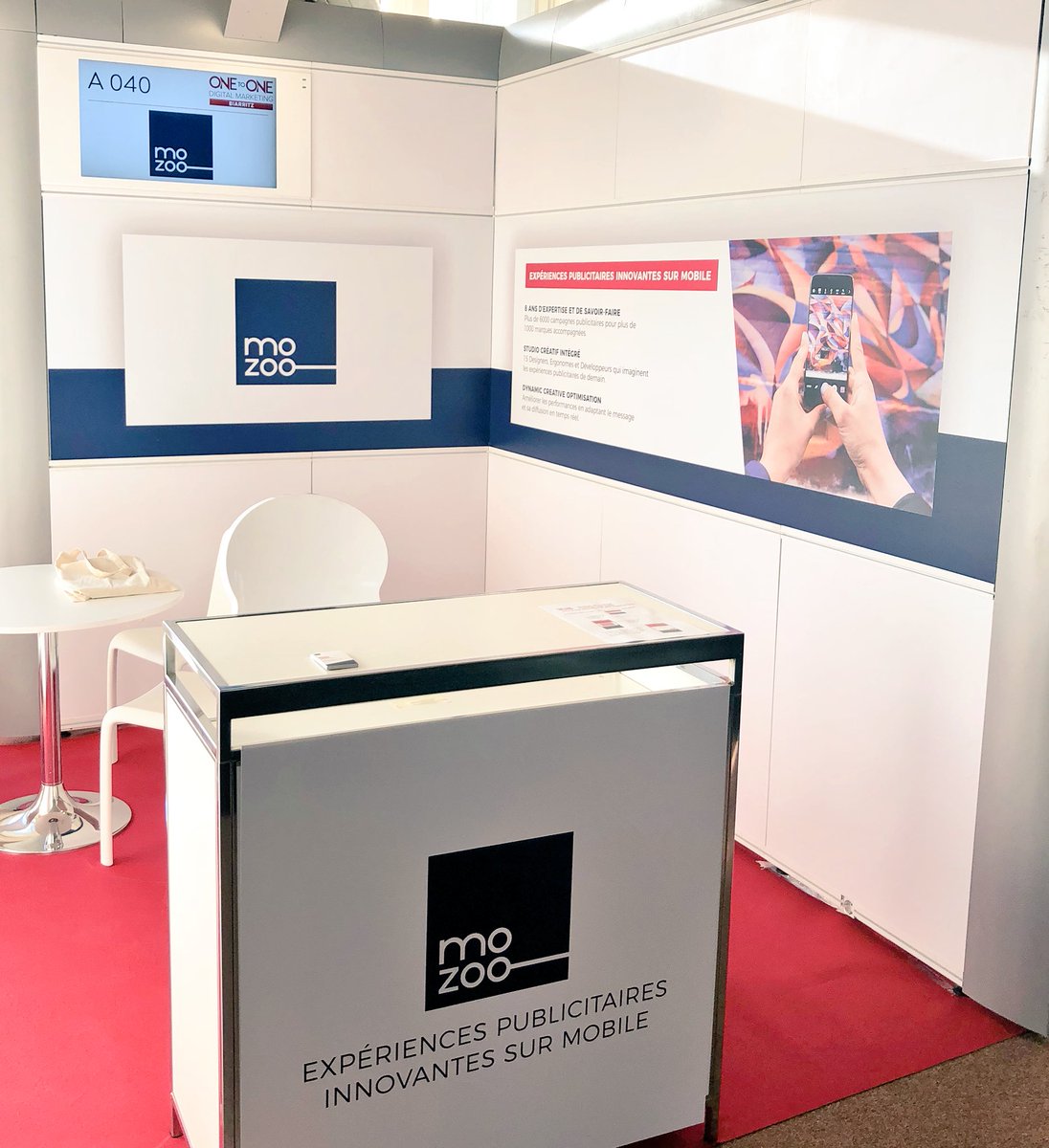 Mozoo_Paris's tweet photo. Mozoo vous attend au #1to1biarritz pour vous parler de créativité ! #mobileadvertising @mozoomobile https://t.co/kZhQ8O42vK