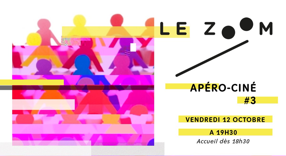 Le Zoom • Apéro-ciné #3
Vendredi 12 octobre - 19h30

L'équipe de programmation vous a préparé, une nouvelle fois, une sélection de courts métrages inédits, drôles, touchants... Venez découvrir la magie des films courts et leurs singularités artistiques !

#bourgenbresse #lezoom