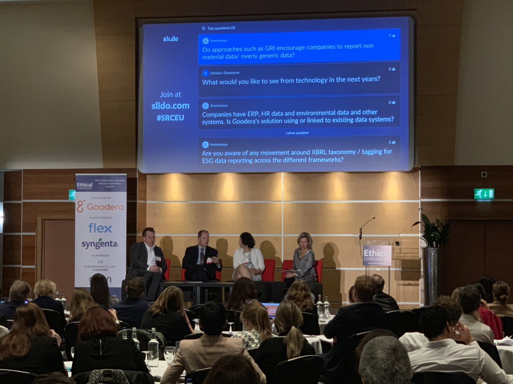 wearegoodera's tweet photo. “GRI and other frameworks give credibility and helps us disclose better. Different stakeholders should be allowed to cherry pick what’s relevant to them in sustainability and improve on those aspects.”: @sententia_ag @Ethical_Corp @cdiamente @richabajpai87 @t_krumpelman https://t.co/N9iHYXgi9h