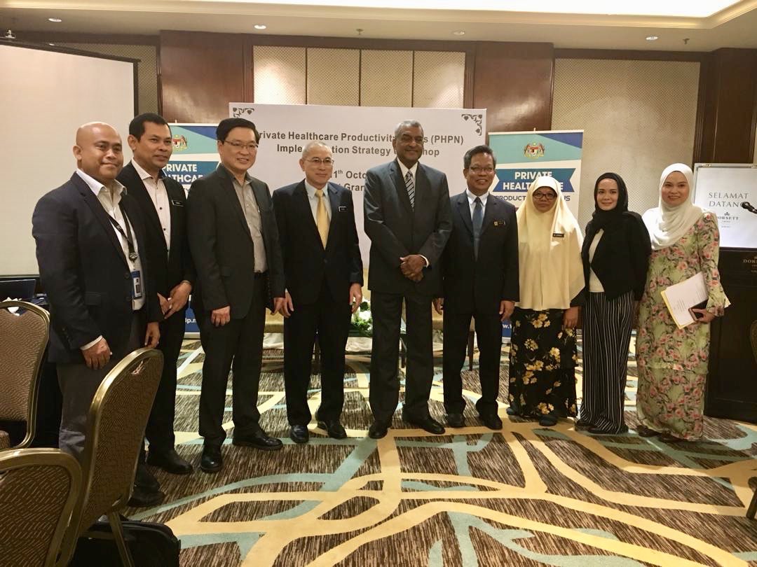 CKAPS_KKM's tweet photo. Private Healthcare Productivity Nexus (PHPN) Implementation Strategy Workshop @ Dorsett Grand, Subang, 8-11 October 2018.
Fruitful course for the betterment of π²πΎ private healthcare system.
@KKMPutrajaya
#CKAPS
#MPC
#PHPN https://t.co/WoRH0aAS40