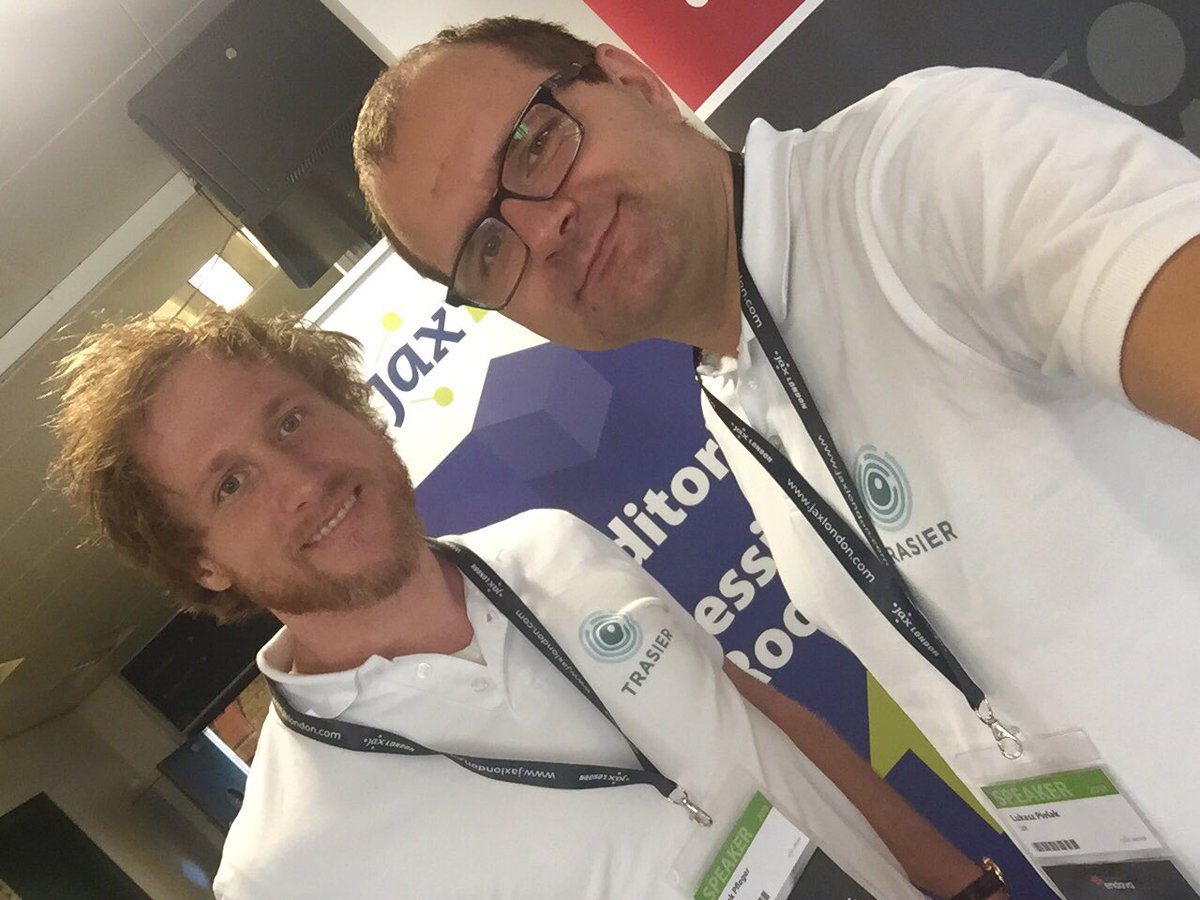 lukaszpielak's tweet photo. Thanks for all the feedback and questions regarding our way to #BusinessTracing and #DistributedTracing @jaxlondon . Cc @FrankPfleger https://t.co/34kDcrlzGc