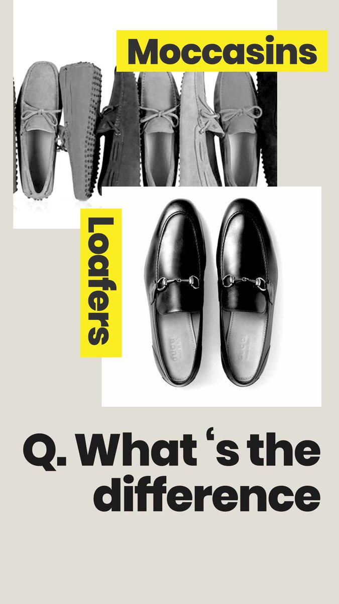 SnobSauce's tweet photo. Is the #Loafer different from #Moccasin at all? The shoe-pedia you've been looking for 👉🏾 https://t.co/1X6chjCvx9 #styleinspo #mensstyle #ootdfashion #tods #LouisVuitton #gommino #shoegame #shoegaze https://t.co/K4cVkGPJ9R