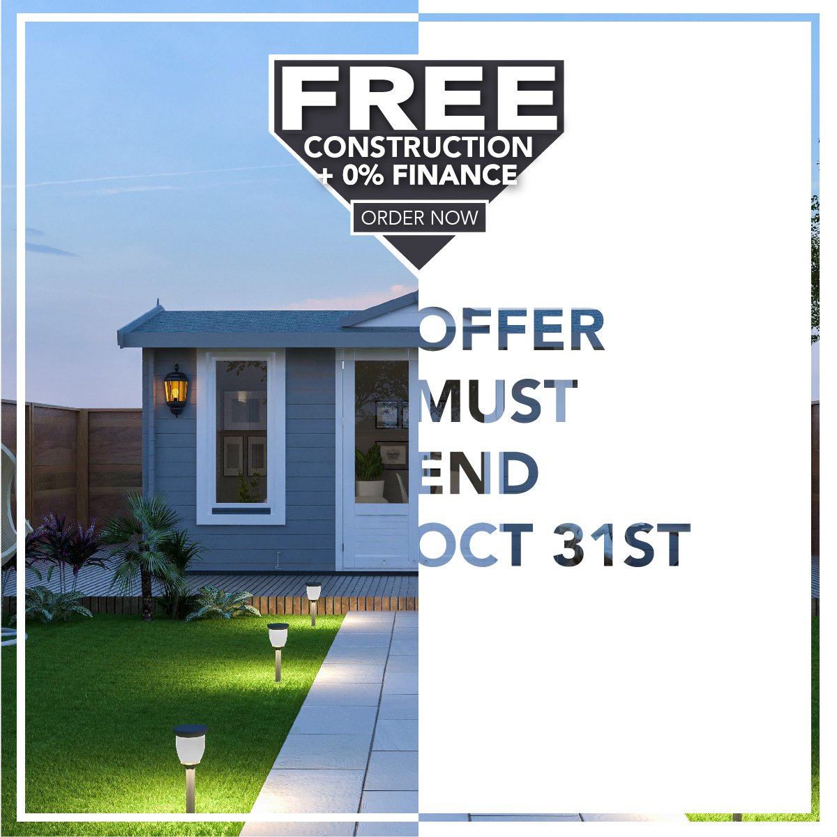 Johnsons_Rooms's tweet photo. Don't miss out on our fantastic offer which is coming to an end on October 31st. Visit https://t.co/w0Yq2MOTHK to find your nearest Display Village. #NeedExtraSpace #WhatWouldYouUseYoursFor https://t.co/1fF8N3PELG