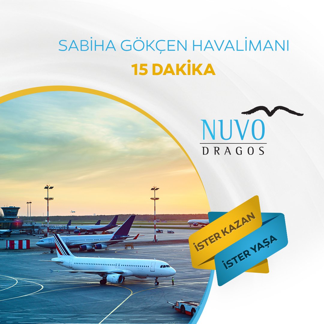 nuvo_dragos's tweet photo. Sabiha Gökçen Havalimanı’na yakın lokasyonda; mİstanbul’un en fazla değerlenen bölgesinde siz de birikiminizi kazançtan yana değerlendirin. 

Ayrıntılı bilgi için: 0216 370 89 89

#NuvoDragos #Maltepe #HemenTeslim #HemenTapu #HemenYaşam #KaliteliYaşam #KolayUlaşım #HayalindekiEv https://t.co/chSoKZvTXr