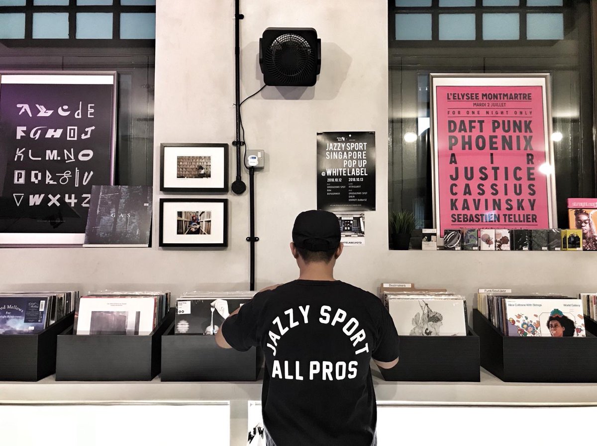 Constantly Digging 

#Repost <a href="/underkurtverism/">Kurt Christopher Loy</a> 
・・・
Ready for Jazzy Sport pop-up weekender at @whitelabelvotd this Friday &amp; Saturday. 

#jazzysport #recordstore #japan #music #annsiangroad #annsiang #whitelabelvotd #vinyloftheday #singapore