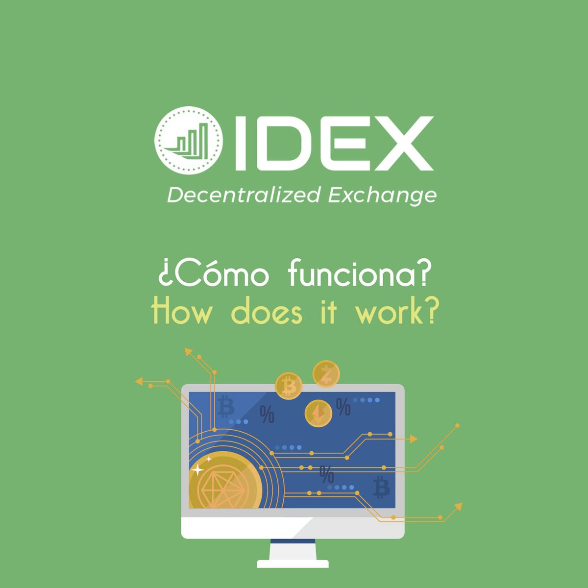 cryptosolartech's tweet photo. ¿No te queda muy claro cómo usar el exchange IDEX? Visualiza el video que te mostramos a continuación.
// 
Are you unsure of how to use the IDEX exchange? Check out this video:

 ➡️ https://t.co/QWQxEuFAhH

#IDEX #Exchange #Cryptocurrency  #Poolmining https://t.co/zwTcDXK6mb