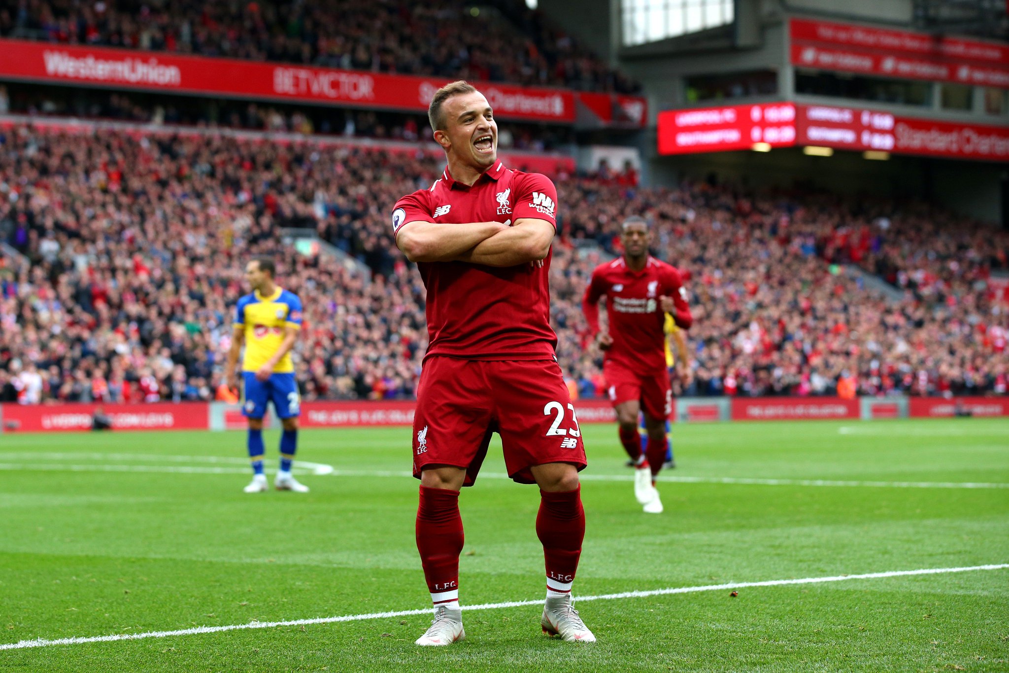  Liverpool hero Xherdan Shaqiri turns 2 7 today! Wish him a happy birthday!  
