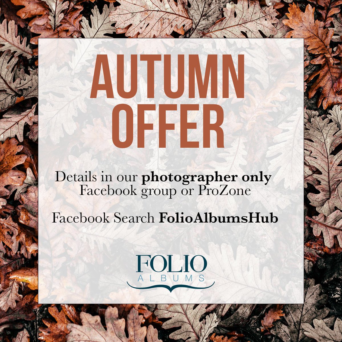 📚💥We have an exciting Autumn album offer for you... 💥📚
To find out all the details join our Folio Albums Hub here: facebook.com/groups/FolioAl…