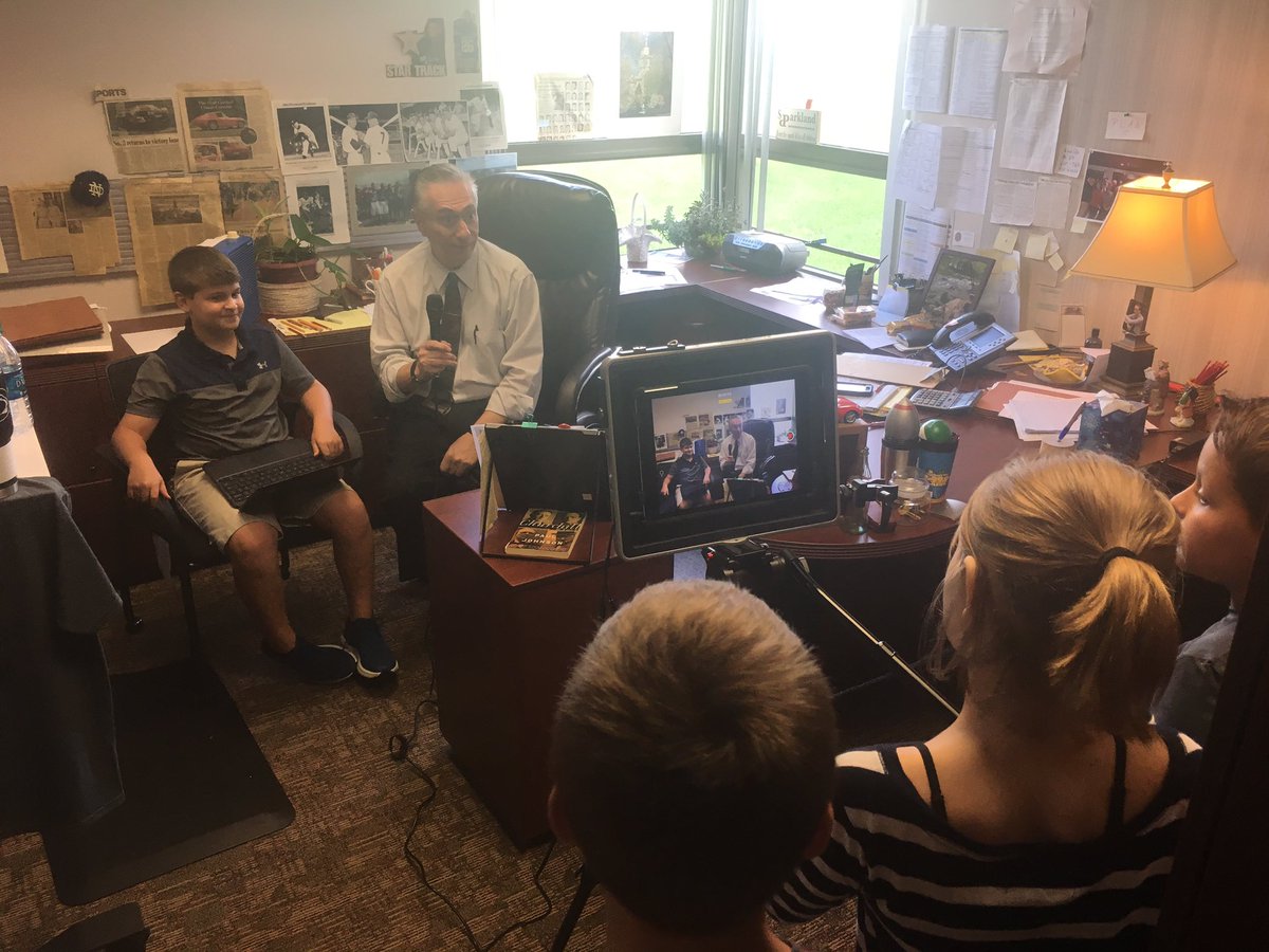 Thank you to Mr. Vignone for letting us interview you!