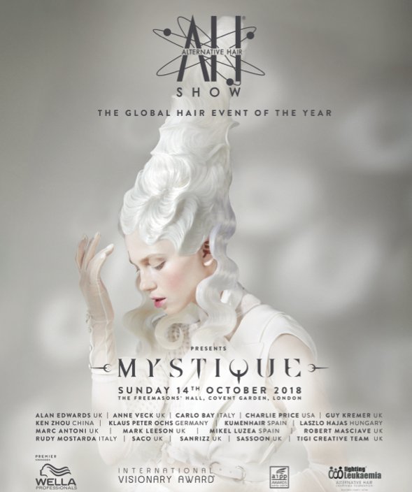 For the first time, this Sunday you can watch Mystique, The Alternative Hair Show, LIVESTREAM at 17.00 &amp; 21.00 hrs GMT via the Alternative Hair Facebook page.   Go to:

facebook.com/AlternativeHai…