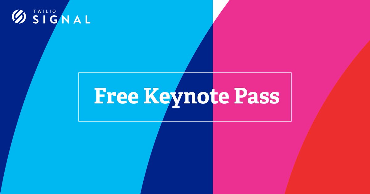 twilio's tweet photo. You can still get a free ticket to SIGNAL and catch keynotes from Lisa Joy &amp; Jonathan Nolan, creators or Westworld, Deliveroo's Rahma Javed, Entrepreneur, Activist &amp; Writer Anil Dash, Domino's Ken Natoli, and much more. #SIGNALConf Get your ticket now: https://t.co/9flR8TLBUH https://t.co/cAJqQRTjpy