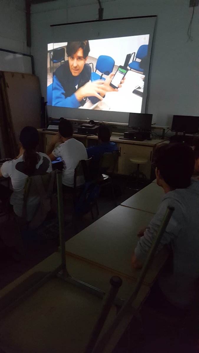 En las clases de #Fp 👍😊