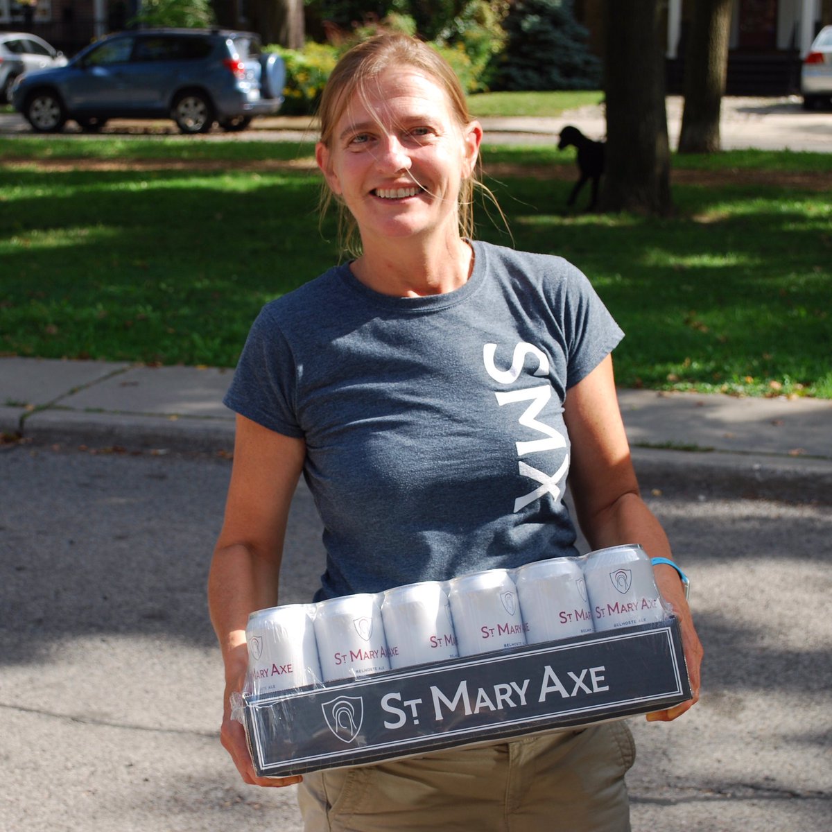 When #WomeninBeerWednesday comes so quick in a short week! Remember we are THAT much closer for the weekend. We caught up with Christine Haselmayer from St. Mary Axe Beer! (IG: <a href="/smxbeer/">St. Mary Axe</a>)