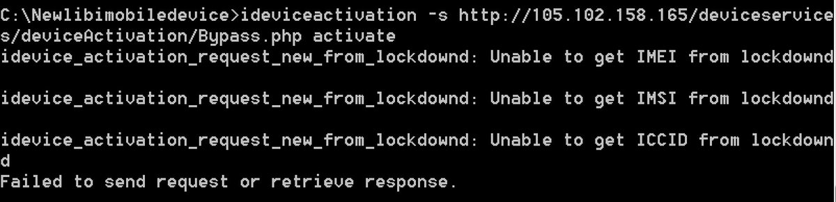 IngoScope's tweet photo. @Fodil_Official Also working for iPad 2 9.3.5 Device in Lost Mode? I am getting this output https://t.co/2umIId65dq