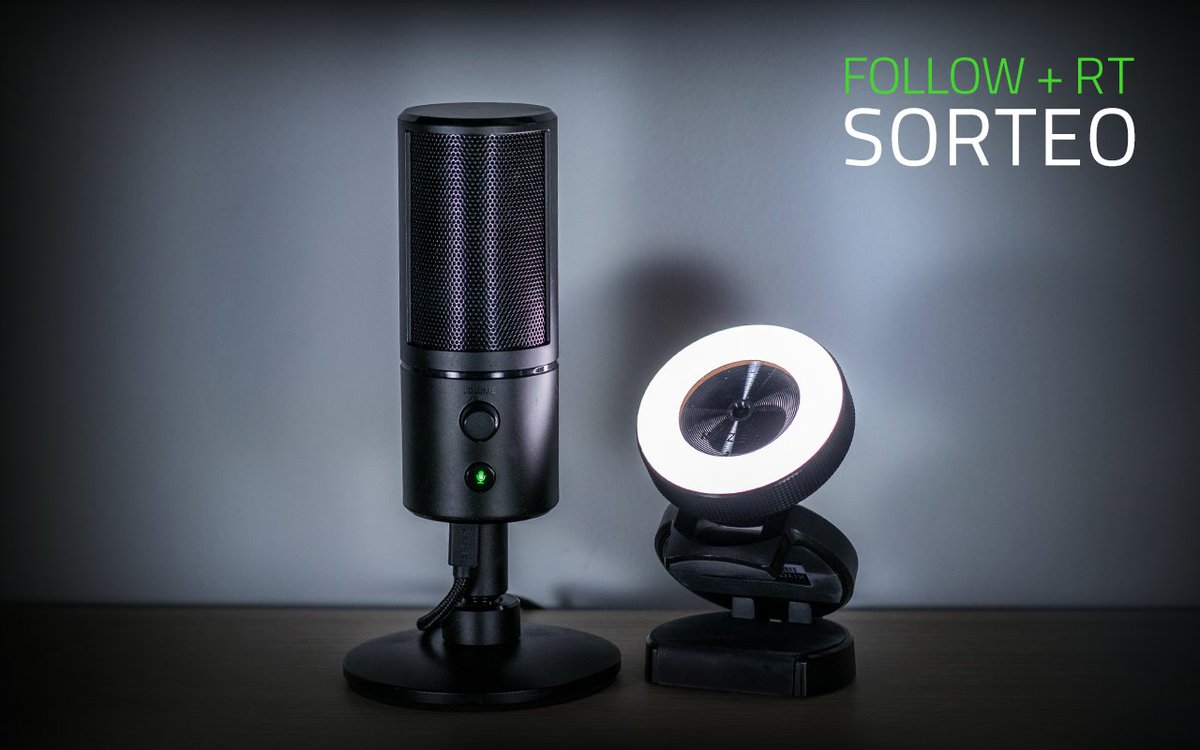 ¡#SORTEO de uno de los packs más pedidos, Razer Kiyo + Razer Seiren X!

· Follow + RT para participar.
· Válido hasta el 1.11.2018

¡Mucha suerte! 🐍