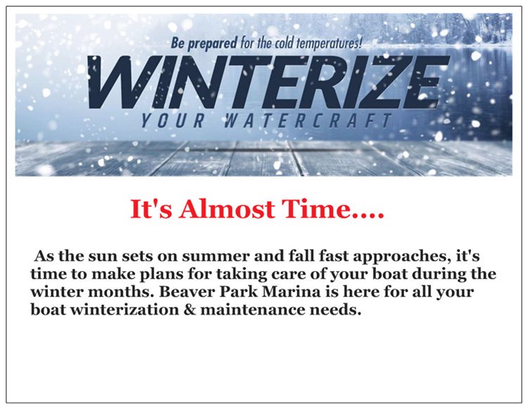 BeaverPark's tweet photo. GIVE US A CALL TODAY TO SET UP YOUR APPOINTMENT FOR YOUR WINTERIZATION.
 WE WILL MATCH COMPETIVE PRICING ON SHRINKWRAPPING! https://t.co/tJt02oLqsW