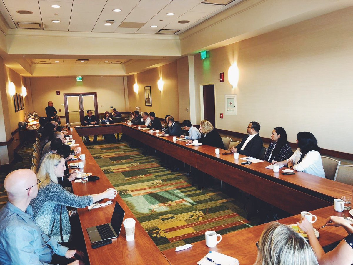 CoriniumGlobal's tweet photo. Nothing like a little Breakfast Roundtable discussion about the essential elements of building a data hub to kick off Day 3! #CAOFall #ChiefAnalyticsOfficer #Fall #FallIntoAnalytics #Analytics #BigData #DataScience #Boston #Day3 https://t.co/9FeP30bJxF