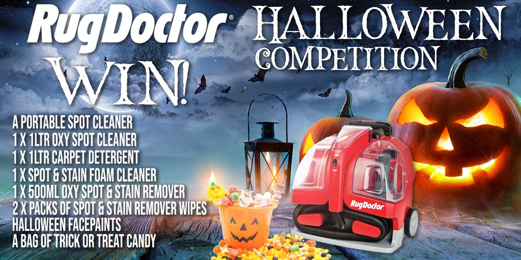 Rug Doctor UK on Twitter "It's Halloween COMPETITION time! To enter