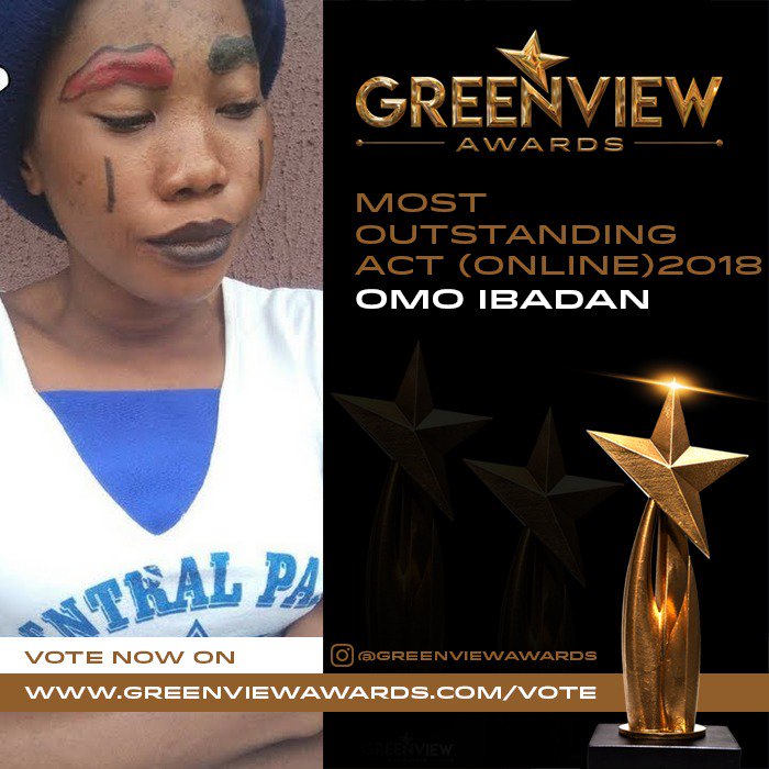 greenviewawards's tweet photo. Different talents have used the social media to entertain their followers over the years. Quite a number has built cult followers alongside their brand. To vote your favourite in the 'Most Oustanding Act (Online)' category, please visit -  https://t.co/jmEtzzbptr #GREENVIEWAWARDS https://t.co/paIcYoBWIW